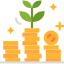 SIP calculator illustration showing systematic investment plan growth